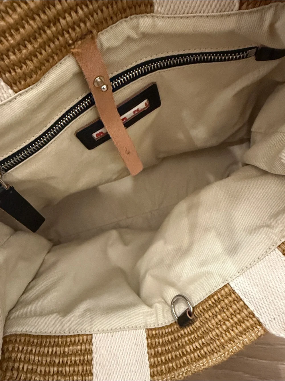 Marni raffia small tote - Picture 2 of 4